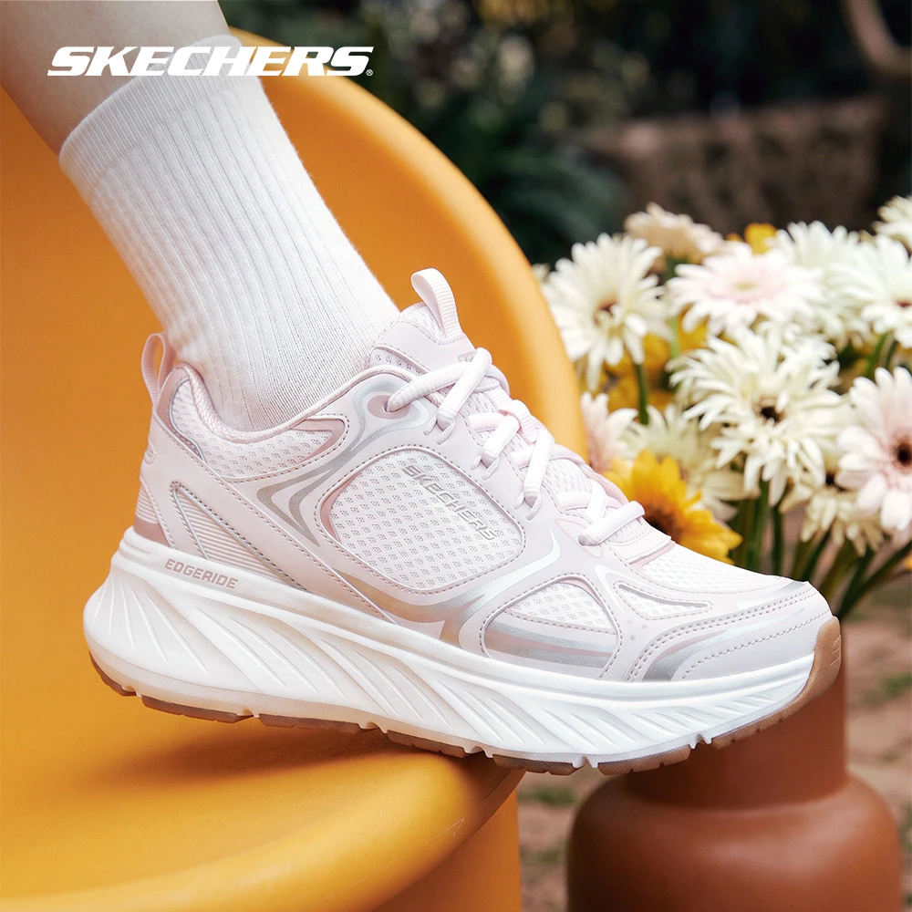 Skechers สเก็ตเชอร์ส รองเท้าลำลองผู้หญิง Women Sport Edgeride Silver Eclipse Casual Shoes - 150475-PNK