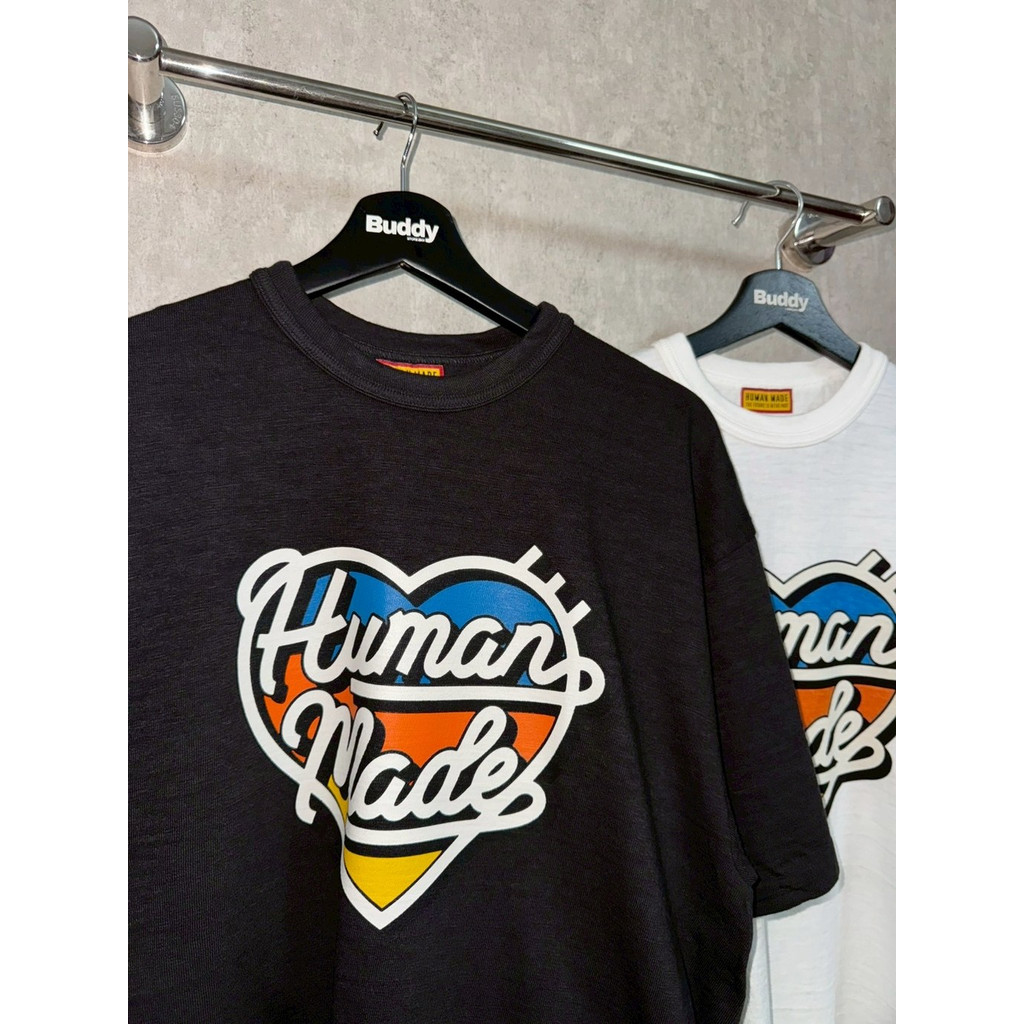 HUMAN MADE Graphic T-Shirt Heart "หัวใจหลุยส์" 2026 | สีสวยมาก รับประกันของแท้ 100%