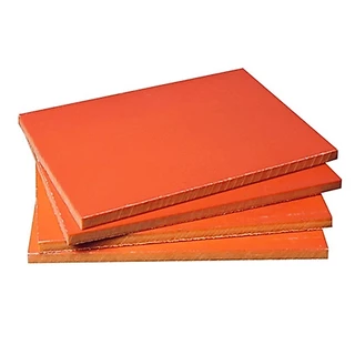ที่กําหนดเองสีส้มไฟฟ้าเบกาไลท์คณะกรรมการแผ่นฉนวนกันความร้อนกาวแผ่นฉนวนทนอุณหภูมิสูง