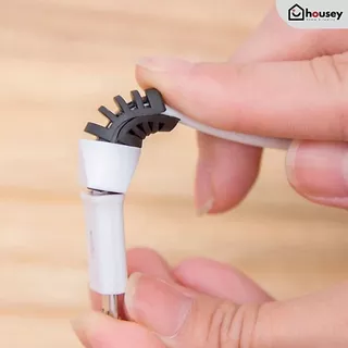 [ขายดี👍 ส่งไวจากนนท์] ที่ถนอมสายชาร์จ ตัวป้องกันสายเคเบิล แบบซิลิโคน Silicone Cable Protector