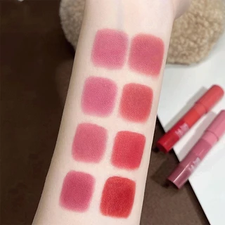 L406 Cappuvini Crayon ลิปสติก 4 In 1 เนื้อแมตต์กํามะหยี่ นุ่มละมุนปาก สีสวย กันน้ำ ติดทนนาน
