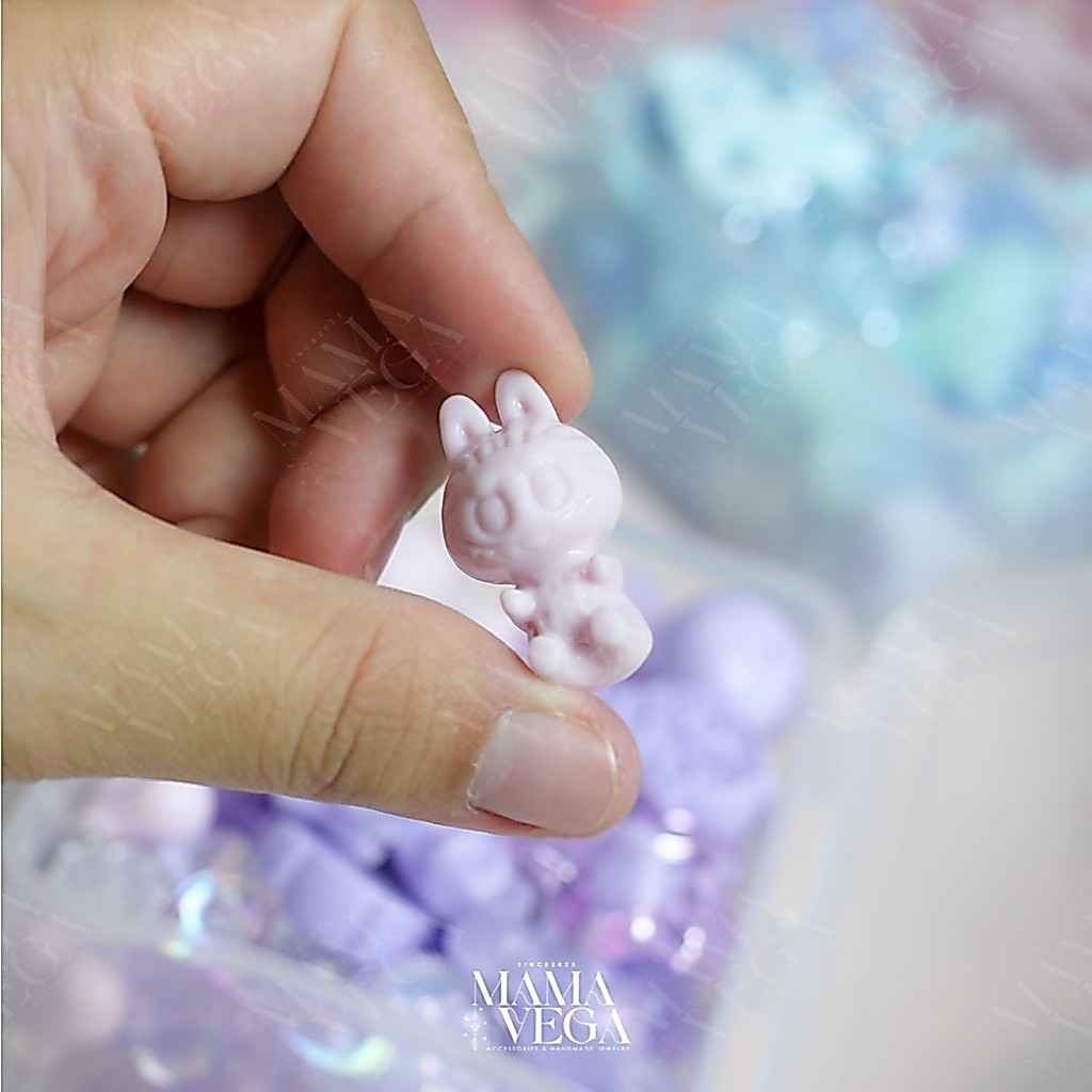 ลูกปัดอะคริลิคคละแบบ สำหรับทำเครื่องประดับ DIY พร้อมส่ง รูปที่ 3