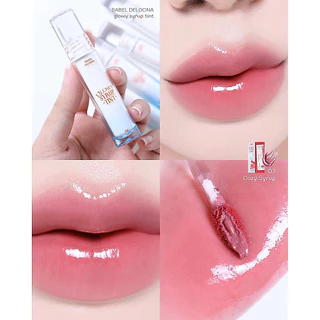 1 แท่ง ลิปไซรัปบาเบล BABEL DELOONA GLOWY SYRUP TINT ลิปกลอสทินต์ทิ้งสเตน (2g.)