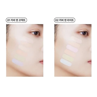 แท้💯ส่งไว🚀 THE SAEM COVER PERFECTION CONCEALER PALETTE พาเลทคอนซีลเลอร์ คอเรคเตอร์ เดอะแซม Corrector #VV