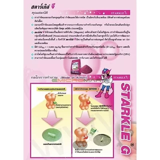 สตาร์เกิลจี (ไดโนทีฟูแรน) สารป้องกันและกำจัดแมลง เพลี้ย หนอนด้วง ไรแดง แมลงปากดูด ใช้โรยป้องกันหรือรองก้นกระถาง