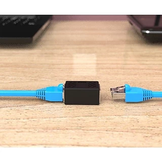 ตัวต่อแลน,อุปกรณ์เพิ่มความยาวสายแลน RJ-45 (เมีย-เมีย) CAT5 คุณภาพอย่างดี (สินค้ามีพร้อมส่ง)