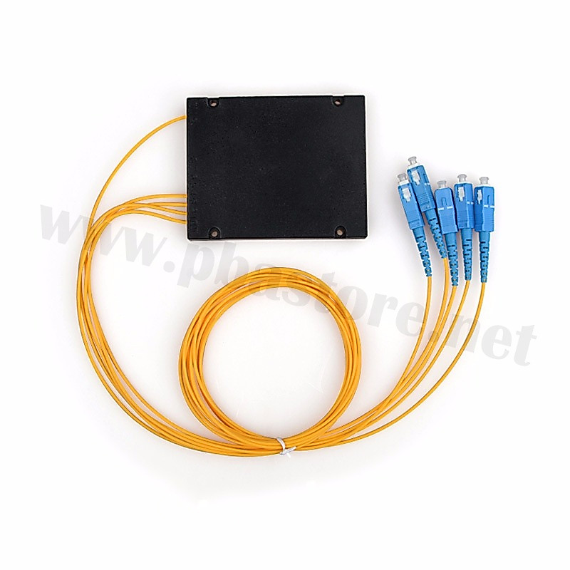 SPLITTER FIBER OPTIC (Plc Splitter) SC/UPC 1ออก4 (แบบสาย)