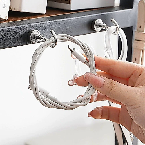 ⚡️ส่งด่วน⚡️ตะขอแม่เหล็ก เคลื่อนย้ายได้  Magnet Hook แม่เหล็กแรงดึงดูดสูง ตะขอแขวนของ ที่แขวนของ thumbnail 6