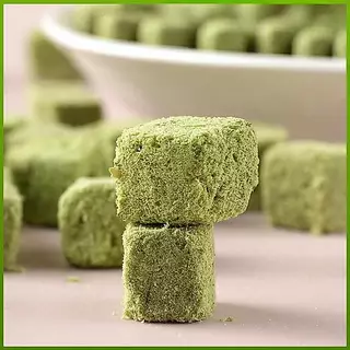 MI ขนมหญ้าแมว ฟรีซดราย ผลิตจากต้นอ่อนข้าวสาลี ผสมอกไก่ Catnip