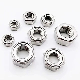 น็อตกันคลาย ยู-ล็อค เกลียวมิล หยาบ Stanless Steel SUS 304 Metric Thread U-Lock Nuts.