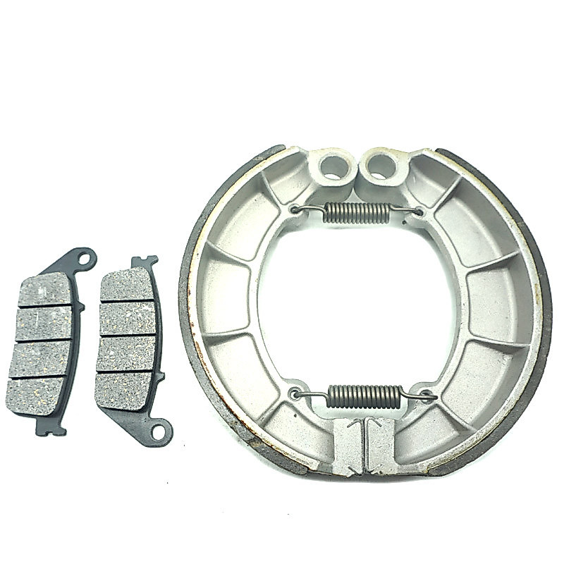 รถจักรยานยนต์ด้านหน้าด้านหลังเบรค Pads ชุดรองเท้าสําหรับ HONDA VT750C Shadow ACE 750 1998-2002 VT750