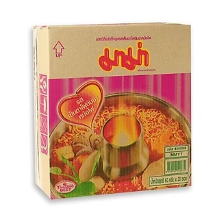 มาม่า บะหมี่กึ่งสำเร็จรูปรสหมูสับ เย็นตาโฟต้มยำหม้อไฟ ต้มยำกุ้งน้ำใส/น้ำข้น เป็ดพะโล้ หมูน้ำตก เส้นหมี่น้ำใส กล่อง 30ซอง