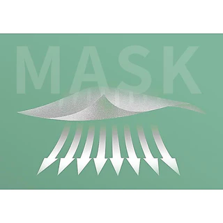 หน้ากากเด็กญี่ปุ่น 3D mask 1กล่อง50ชิ้น (กล่องฟ้า,ขาว หมี)