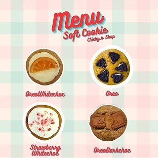 [จัดส่ง 1-4 วัน]🍪 Soft Cookie 🍪 ซอฟคุ๊กกี้ ไส้แน่น