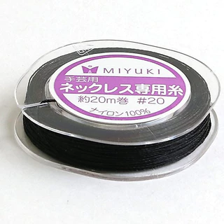 🇯🇵 MIYUKI Beads Stitch Thread ด้ายสำหรับงานปักลูกปัด (เบอร์ 60, 40, 20 และเบอร์ 8) 🇯🇵 Made in Japan