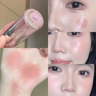 O-10🌟Gege Bear บลัชออนแบบแท่งหัวฟองน้ำ เกลี่ยง่าย ให้พวงแก้มดูสุขภาพดีอย่างเป็นธรรมชาติ