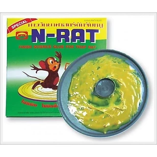 N-RAT (1กล่อง=2ถาด) กาวดักหนูเอ็นแร็ท ชนิดถาดสำเร็จรูป