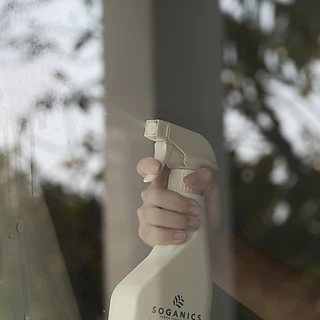 SOGANICS Window Cleaner - Fragrance-Free 500ml.|โซแกนิคส์ น้ำยาทำความสะอาดกระจก 500 มล.