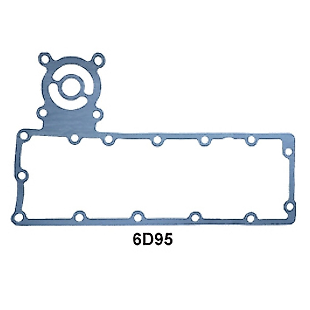 6D95 ENGINE OIL COOLER GASKET
