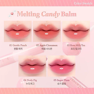 (สั่งในไลฟ์ลด100) โล๊ะๆ exp.2027 Dasique Melting Candy Balm