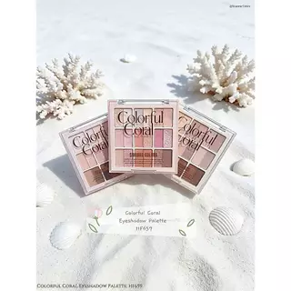 HF659 Sivanna Colors Colorful Coral Eyeshadow Palette ซีเวนน่า คัลเลอร์ส คัลเลอร์ฟูล คอรัล อายแชโดว์ พาเลทท์