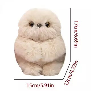 ตุ๊กตานกฮูกสุดน่ารัก เกาะแขน เกาะกระเป๋า มีเสียง ระบบใส่ถ่าน ระบบชาร์จ (ไม่มีกล่อง) เหมาะสำหรับวันพิเศษ