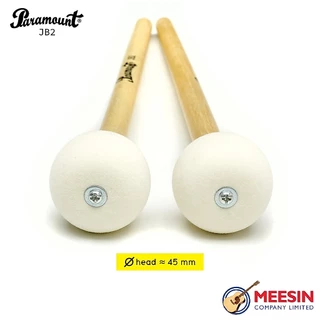 Paramount Marching Bass Drum Mallets รุ่น JB ไม้กลองมาร์ชชิ่ง เบสดรัม มี 5 ขนาดให้เลือก JBR / JB1 / JB2 / JB3 / JB4