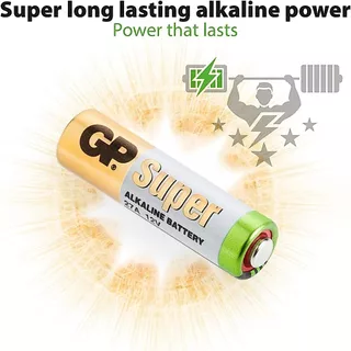 GP Battery ถ่าน Alkaline 12V ของแท้ รุ่น 23A และ27A สำหรับกริ่งไร้สายและ รีโมตรถยนต์