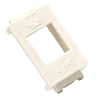 Link US-2006 ตัวแปลง RJ45 LINK, AMP ตัวเมียใส่หน้ากาก PANASONIC รุ่นใหม่ (Wide Series) บรรจุ 10 ตัว/Pkg