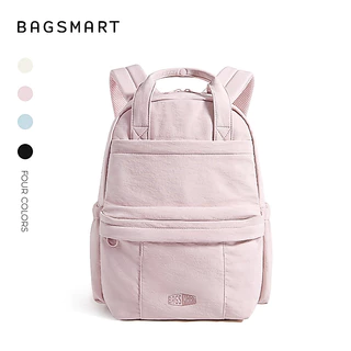BAGSMAT กระเป๋าเป้สะพายหลังการเดินทางสบายๆ กระเป๋าเป้สะพายหลังแล็ปท็อป 14.3 นิ้ว กระเป๋าเป้สะพายหลังวิทยาลัย