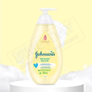 Johnson's Baby Wash and Shampoo จอห์นสัน เบบี้ ครีมอาบน้ำและสระผมเด็ก 500ml