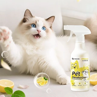 🐱ขจัดกลิ่นแรง99.9%🐱สเปรย์ดับกลิ่นฉี่แมว สเปรย์ดับกลิ่นสัตว์เลี้ยง ดับกลิ่นทรายแมว สเปรย์ดับกลิ่นสุนัข สุนัข แมว 500ml