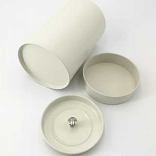 MAYA Coffee กระป๋องชา Tinplate ฝาปิดสนิท2ชั้น​ กระป๋องเก็บชาโลหะ ทรงกระบอก ใช้สำหรับบรรจุผงกาแฟ เมล็ดกาแฟ ผงมัทฉะและชา C