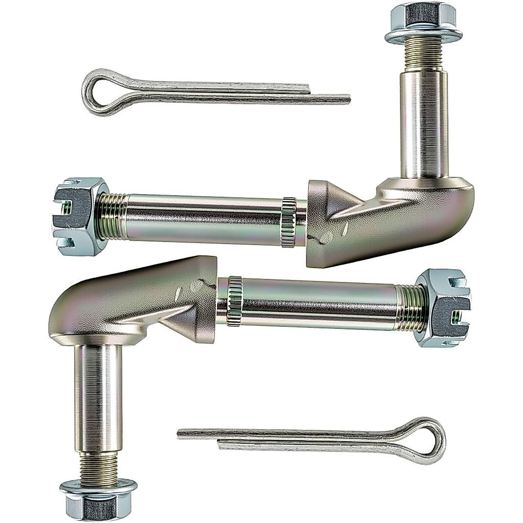 ด้านหลัง Lower Shock Mounts พร้อม Nut Fit สําหรับ Chevrolet Corvette C2 C3, เปลี่ยน 25430 25429, 2 ช