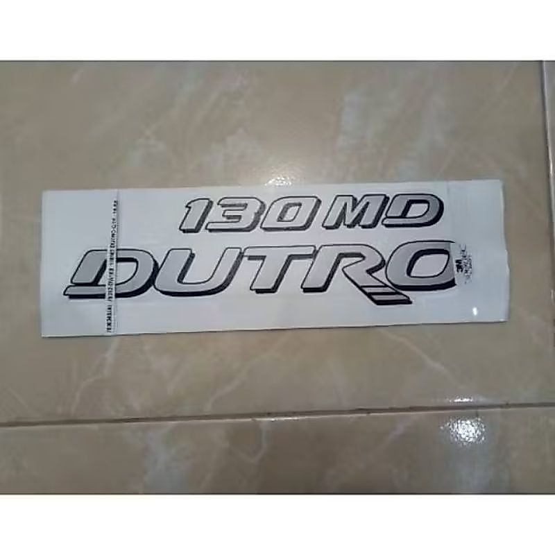 สติ๊กเกอร์ DUTRO HINO 130 MD