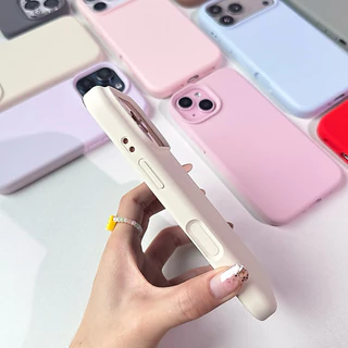 [i17] พร้อมส่ง 16โทนสี🍧🍌 E9S194 เคสพรีเมี่ยมซิลิโคนสีพื้น S2 (3) เคสซิลิโคนเนื้อหนาเกรดดี เคสไอไฟน For iphone 17Air,17Pm