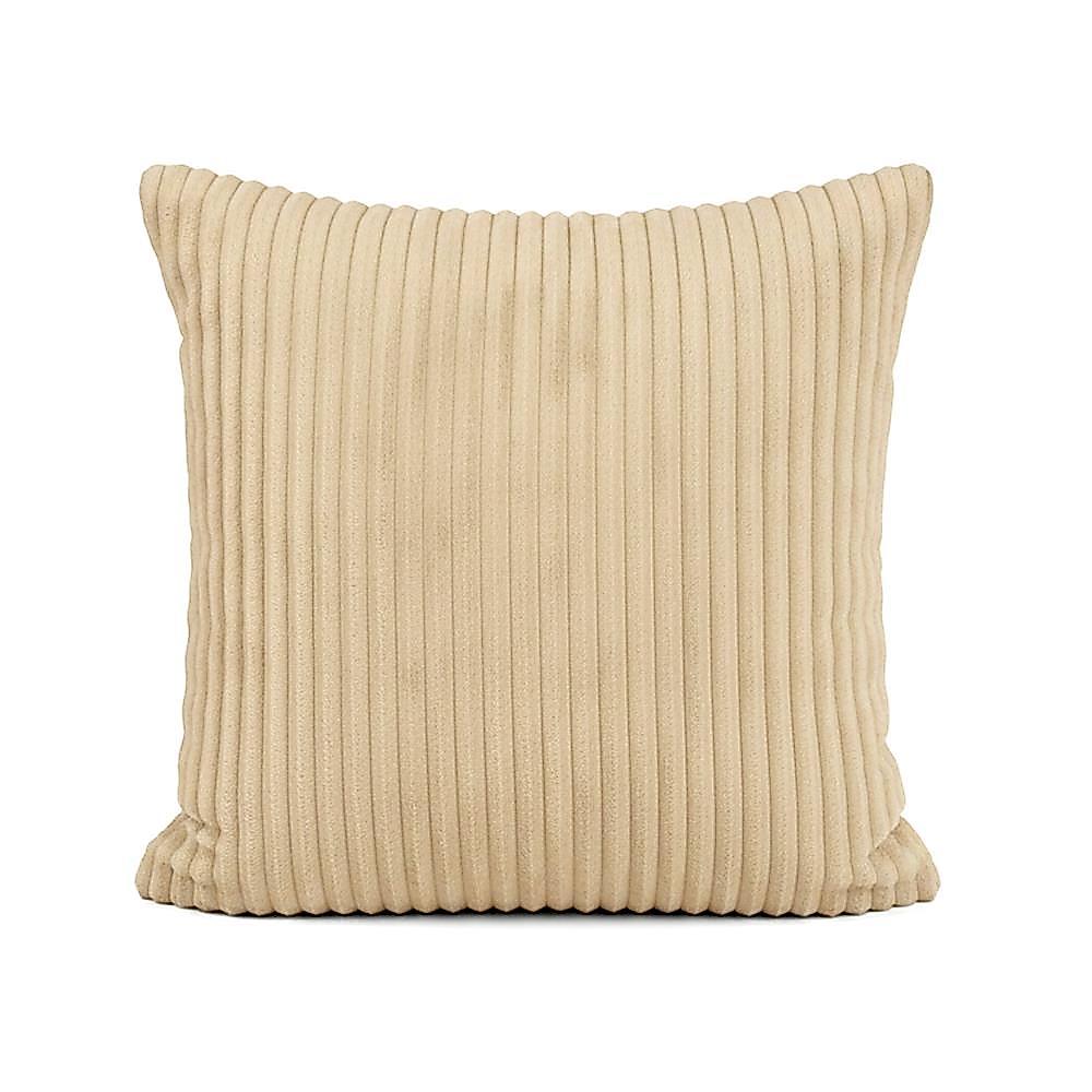 HOME LIVING STYLE หมอนอิง  FLO 18x18 นิ้ว สีน้ำตาล จัดส่งโดย HomePro