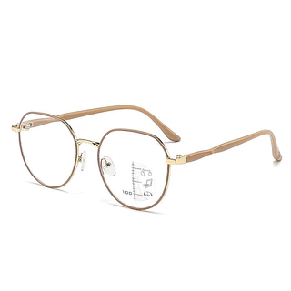 Progressive Photochromic Multifocal Far Sighting Glasses Anti Blue Light แว่นกันแดดกลางแจ้งสำหรับการดูใกล้และไกล