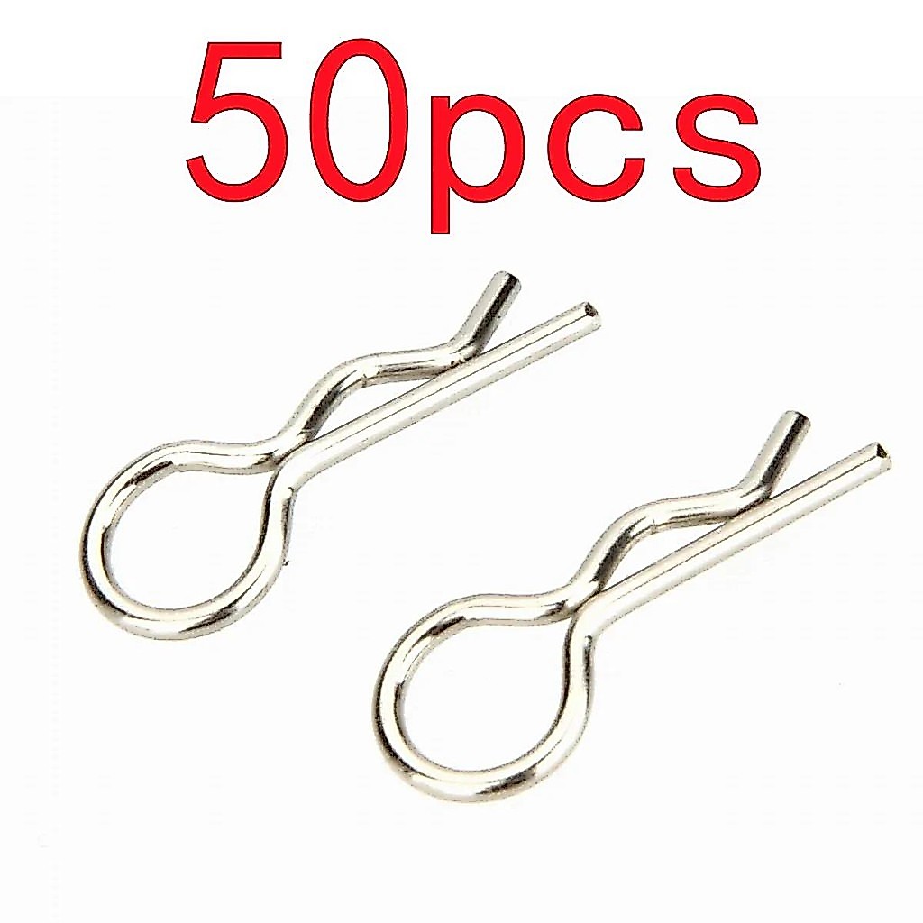 50pcs RC 1:10 รถออฟโรด/Buggy/รถบรรทุกคลิป Pin สําหรับ HSP 02053 1/10 1/8 Part RC อุปกรณ์เสริม