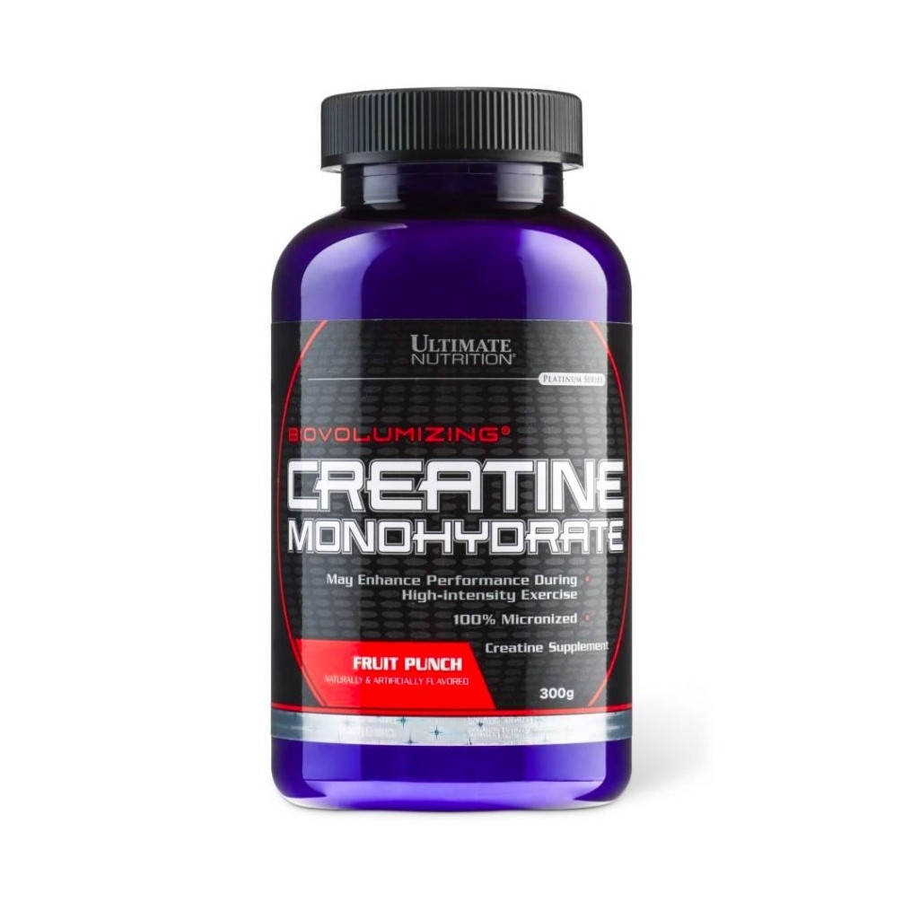 Ultimate Nutrition Creatine 300g. Fruit Punch 50Servings.