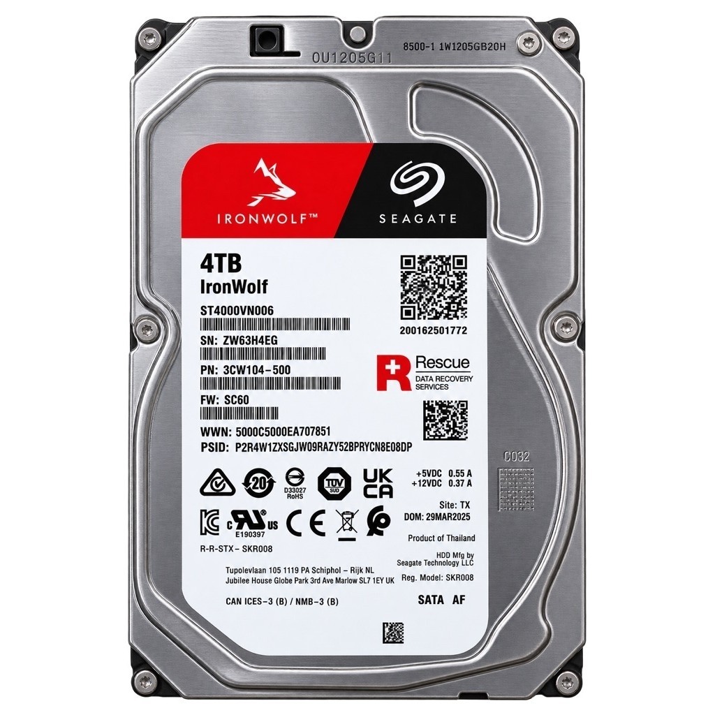 SEAGATE IRONWOLF 4 TB