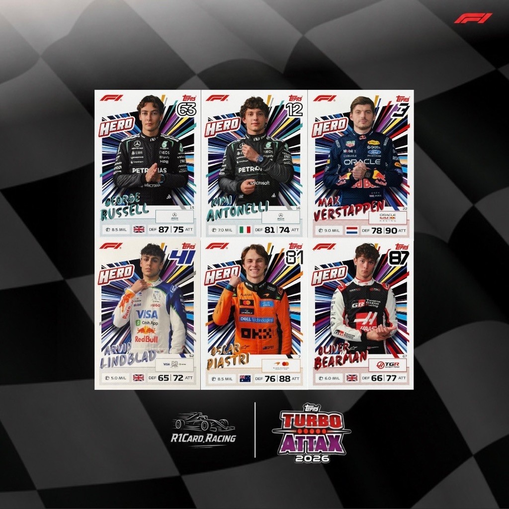 Turbo Attack 2026 - Hero การ์ด F1