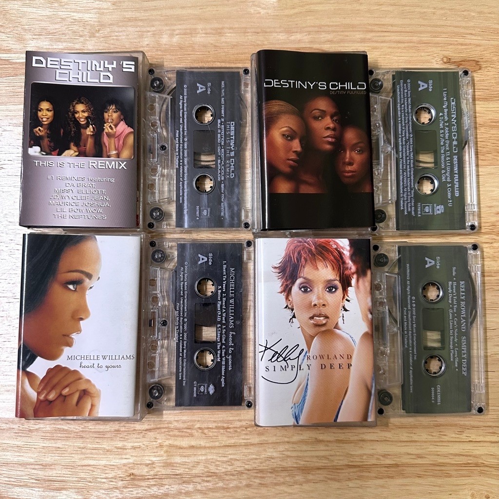 เทป Destiny's Child ขายรวม 4 ม้วน