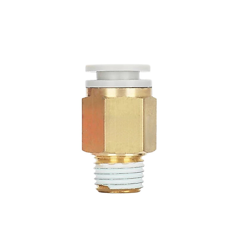 3pcs KQ2H ตรง Breathable Pneumatic Joint KQ2H06-01S/04-M5/08-02S ชายหกเหลี่ยมเกลียวตรง Breath 06-02