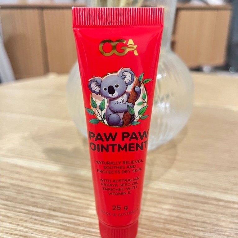 [หมดอายุ2029แท้🇦🇺]OGA Paw Paw Ointment ออยท์เมนท์มะละกอ บำรุงและปกป้องผิวแห้ง 25g PAW PAW OINTMENT