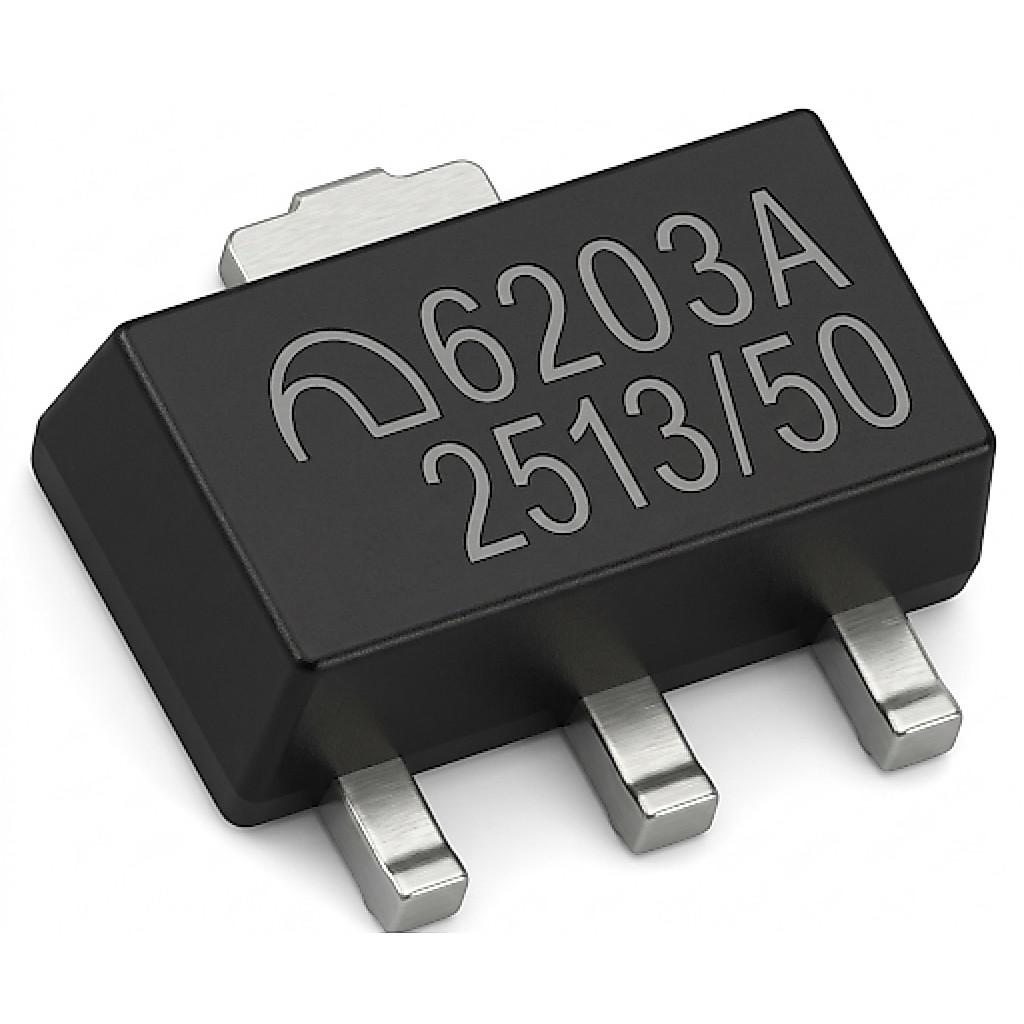 SOT-89 ME6203 ME6203A ME6203A50PG 6203 Low Dropout Linear Regulator