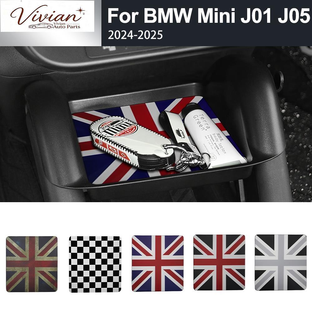 สําหรับ MINI Cooper J01 ACEMAN J05 2024 2025 รถ Central คอนโซลชั้นกล่องถาดอุปกรณ์ตกแต่งภายใน