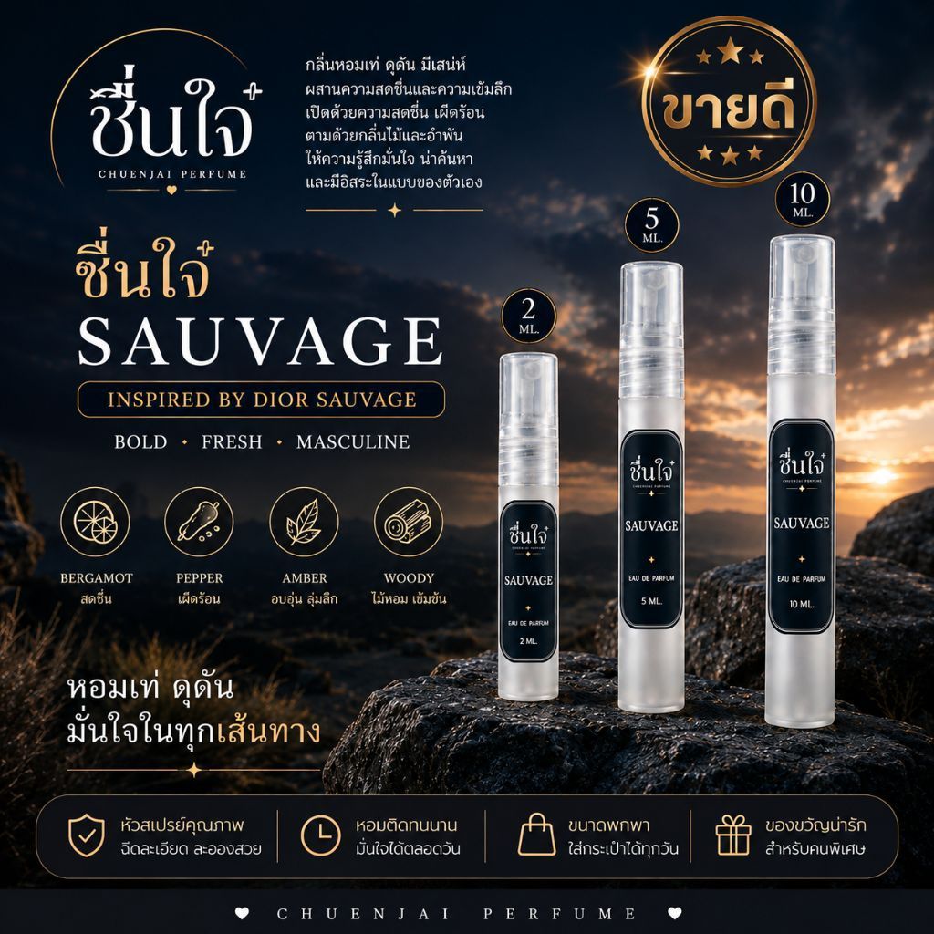 น้ำหอมชื่นใจ๋ Sauvage