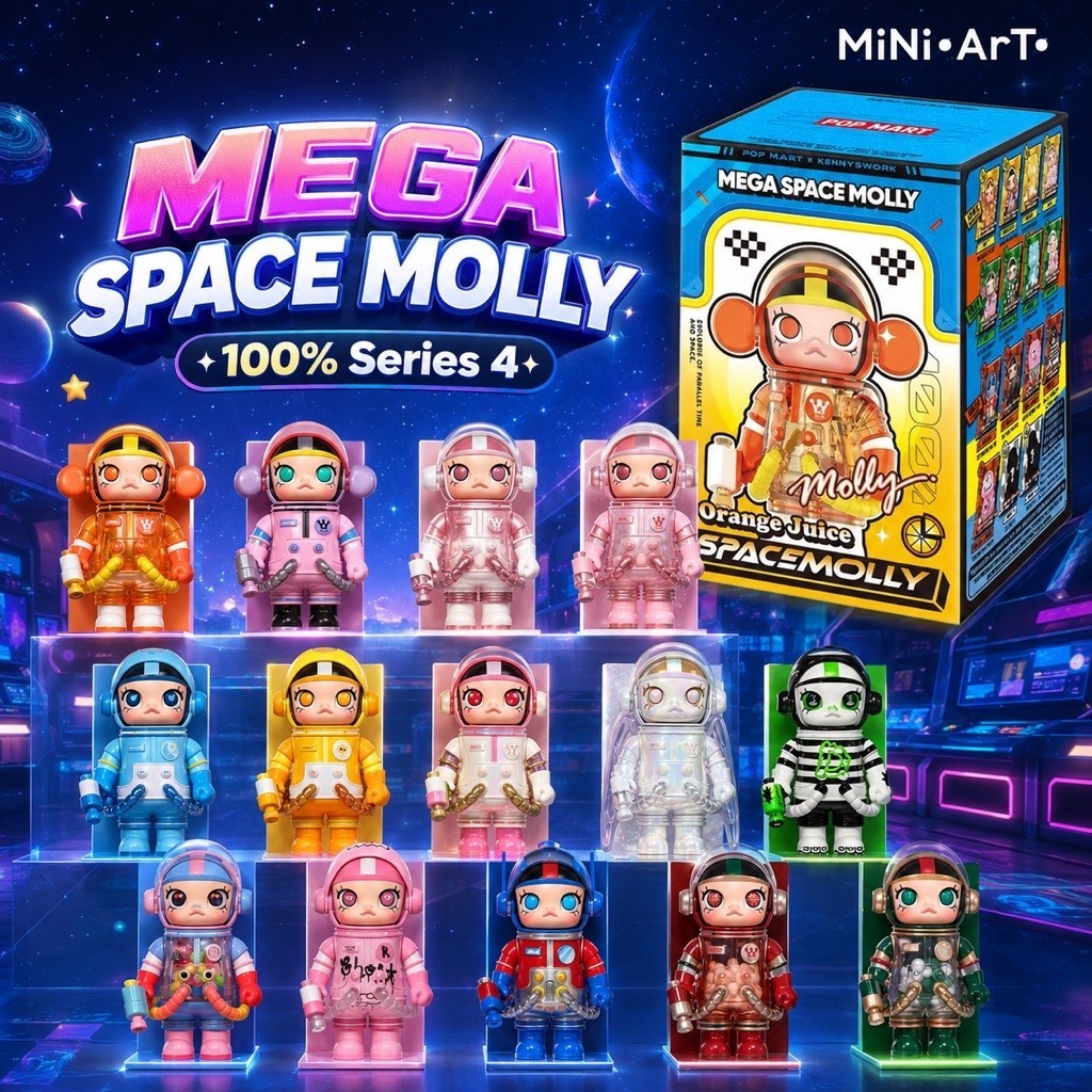 MEGA SPACE MOLLY 100% Series 4 ( พร้อมส่งใน )