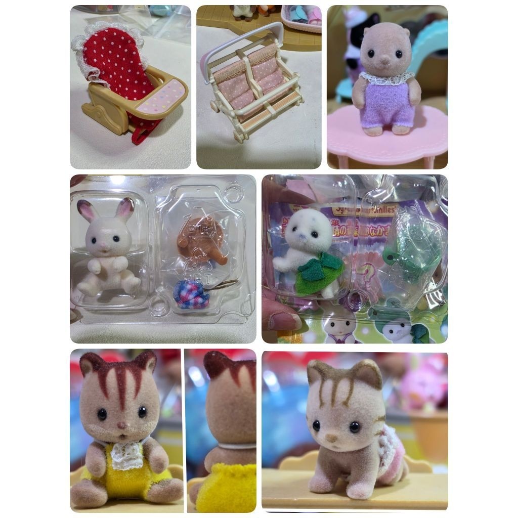 พร้อมส่ง!SALE งานซิลวาเนียน น่ารักๆ มือสอง แท้100% ใช้โค้ดลด+ส่งฟรี sylvanian families
